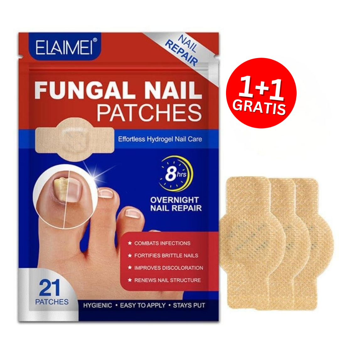 FungalPatches, restorative patches for the care of damaged nails (21 pcs.) (1+1 FREE )