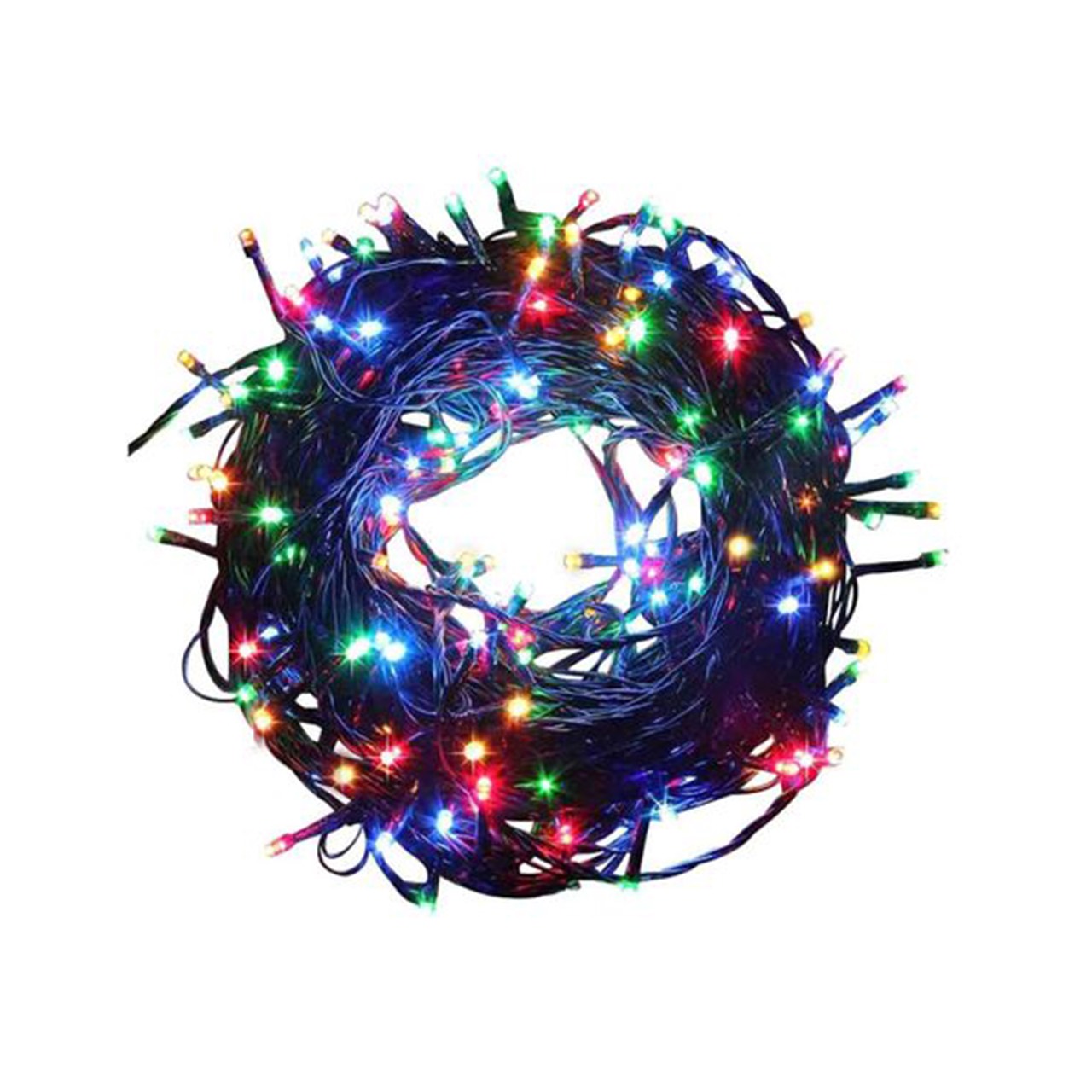 20mLL, multi-coloured festive light chain - Image 1