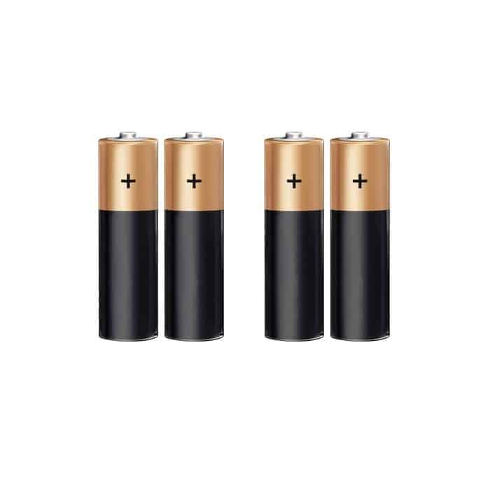 4-piece set of AAA batteries at a special price - to use the product immediately!