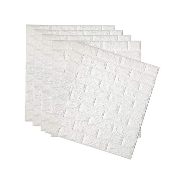 3DBrickWall, three-dimensional wall stickers with brick effect (5 pcs.)