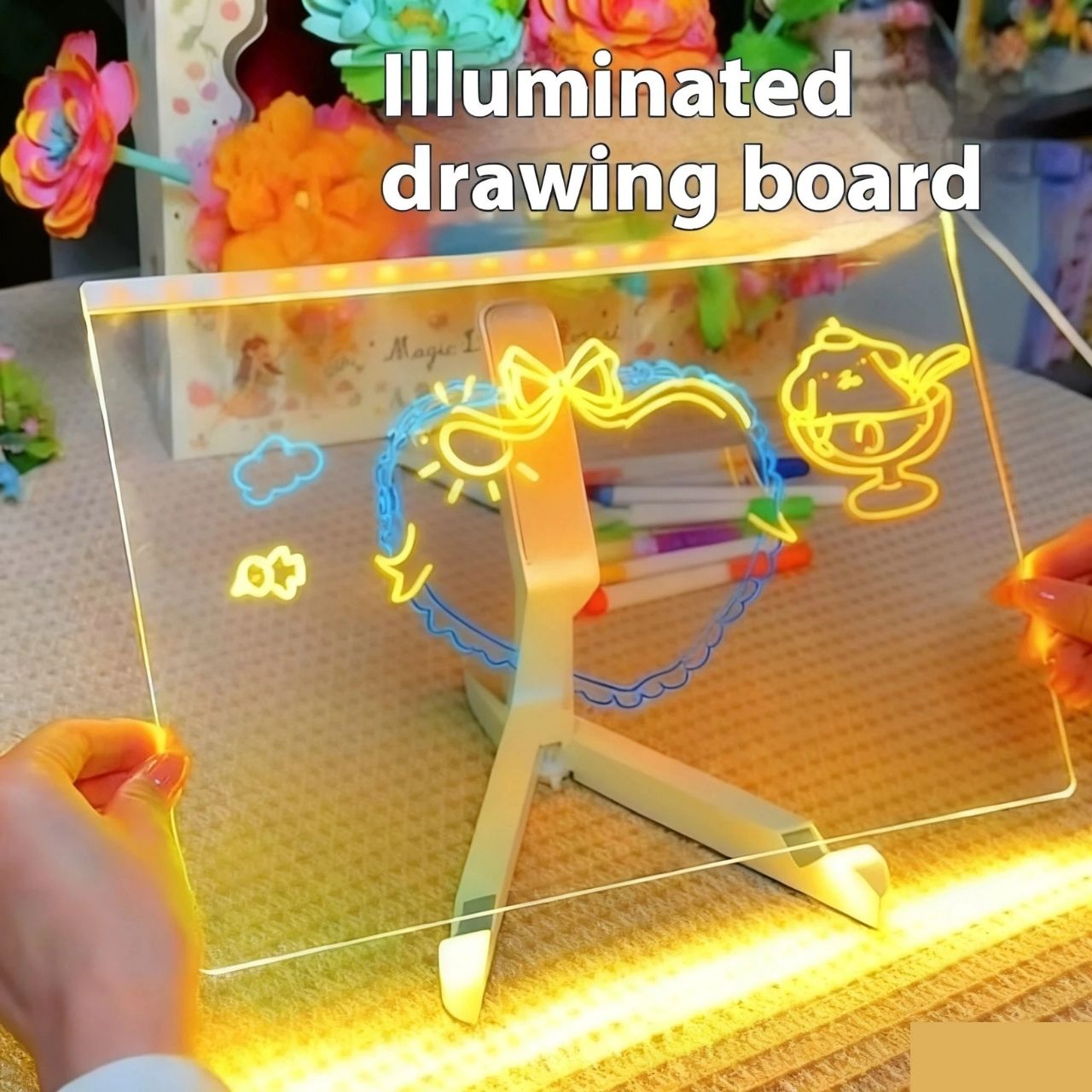 A4Lumily, acrylic LED board for lettering and drawings
