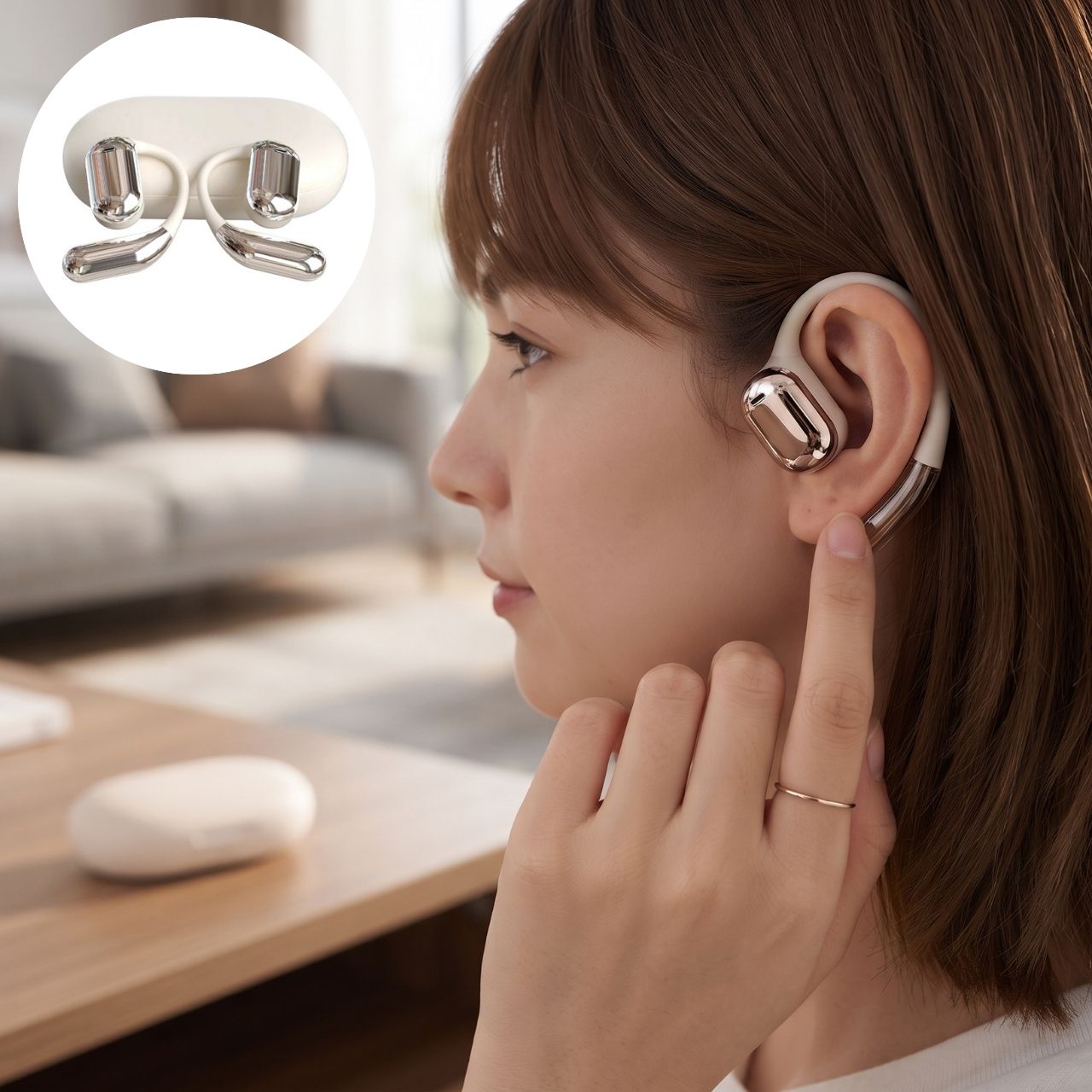 AI earbuds with real-time translator, AiBuds - Image 4
