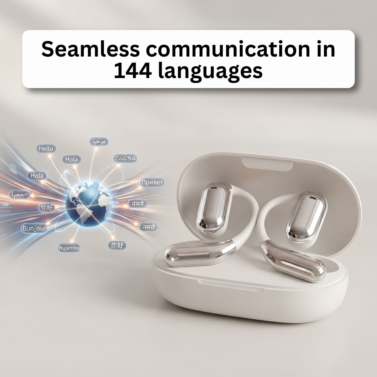 AI earbuds with real-time translator, AiBuds - Image 10