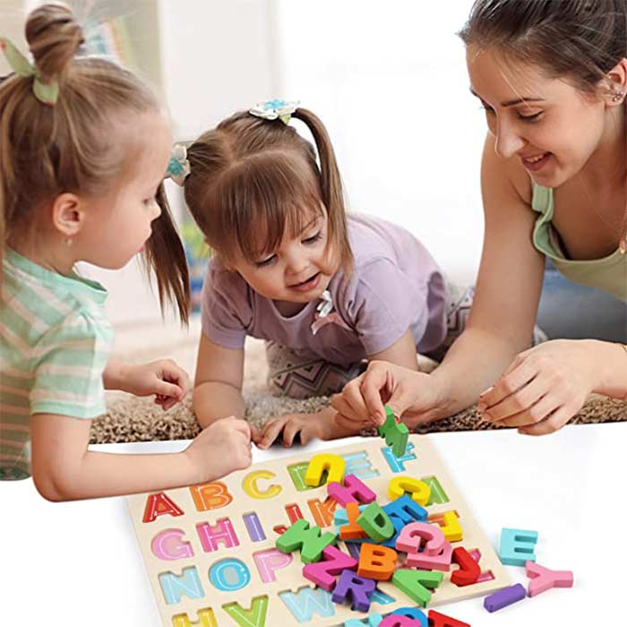 AlphabetPuzzle, wooden letter puzzle - Image 3