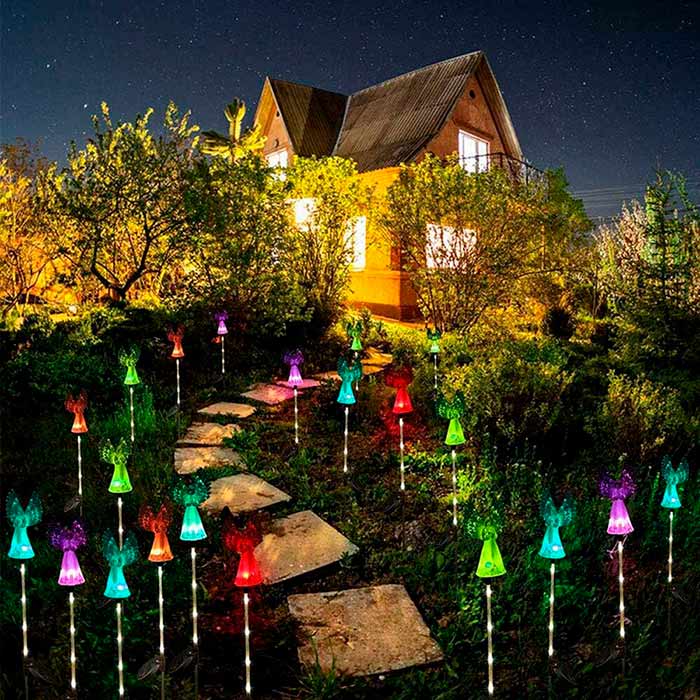 The solar light is resistant to all weather conditions.