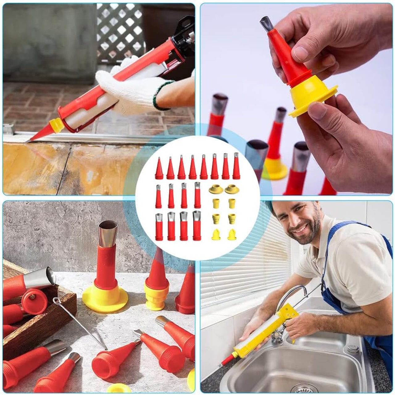 Ideal for sealing in the kitchen, bathroom, door or window.