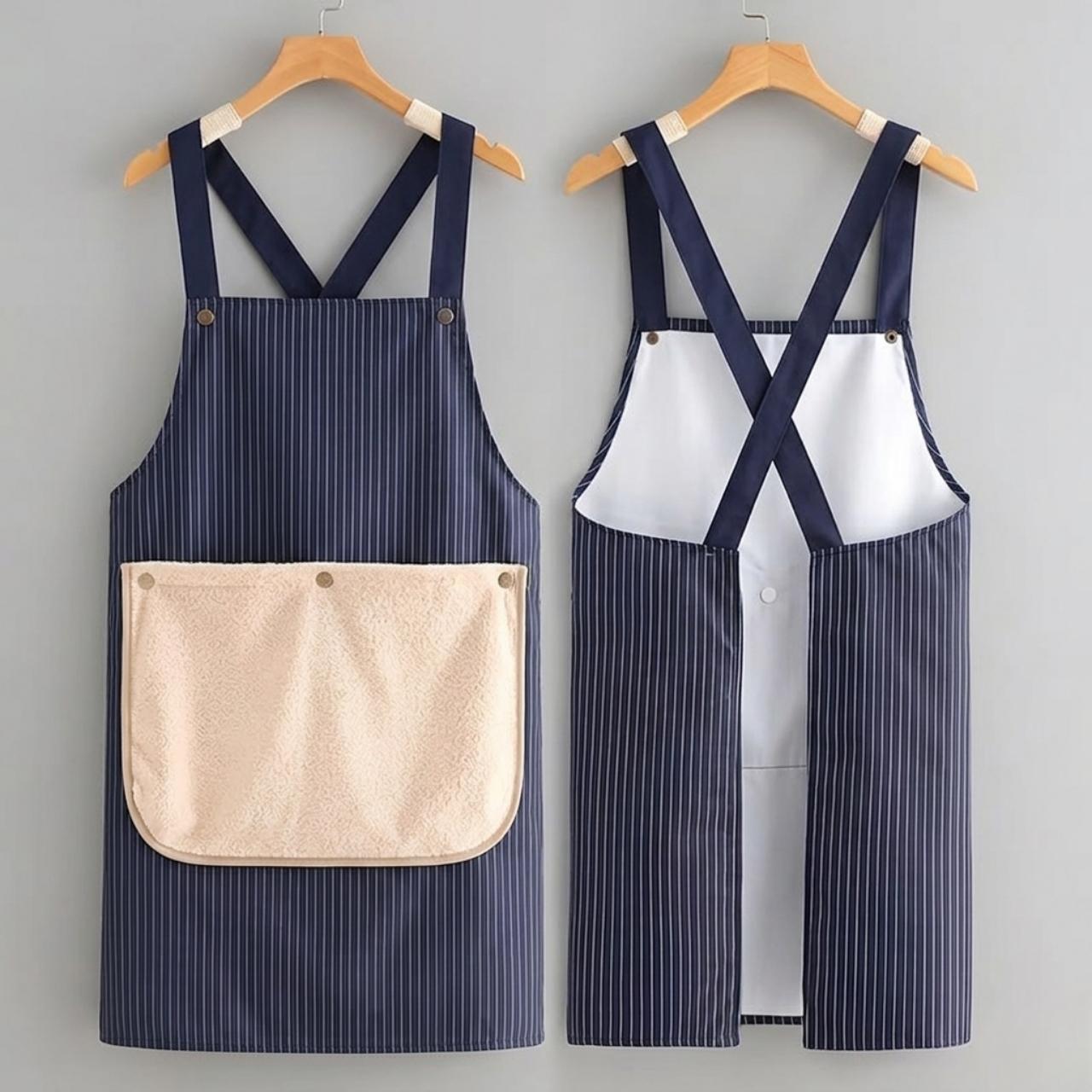 Waterproof kitchen apron with towel, Apron - Image 10