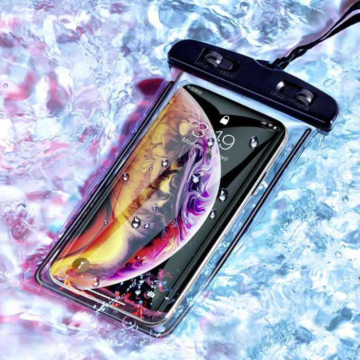 Underwater, you'll be able to take underwater pictures of fish and the seabed, text or make calls with complete peace of mind!