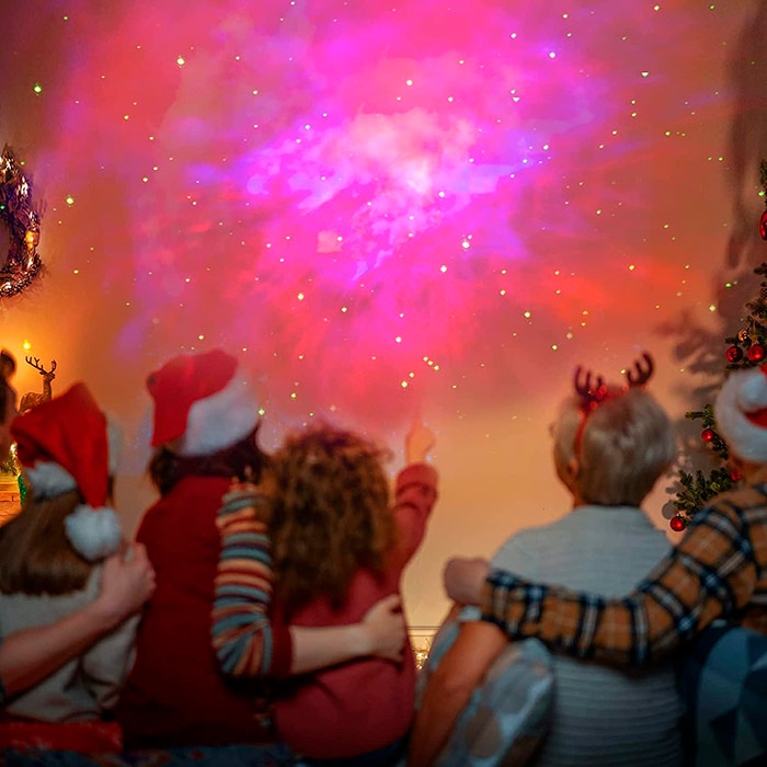 AstronautLamp, a night projector with a galaxy effect and LED light