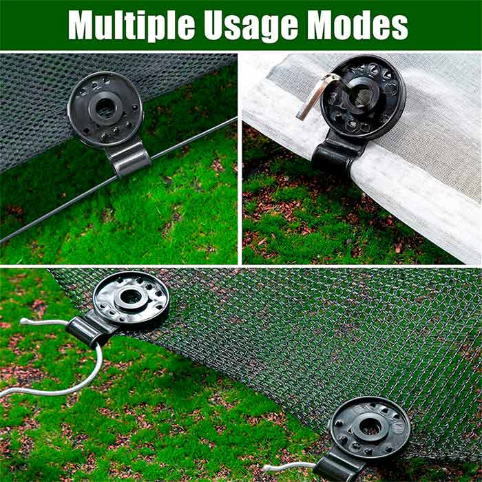 The buckle is made of high quality and durable plastic with robust protrusions for a great grip!