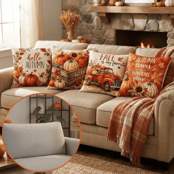 Autumn-themed cushion cover, AutumnPillows - Image 1