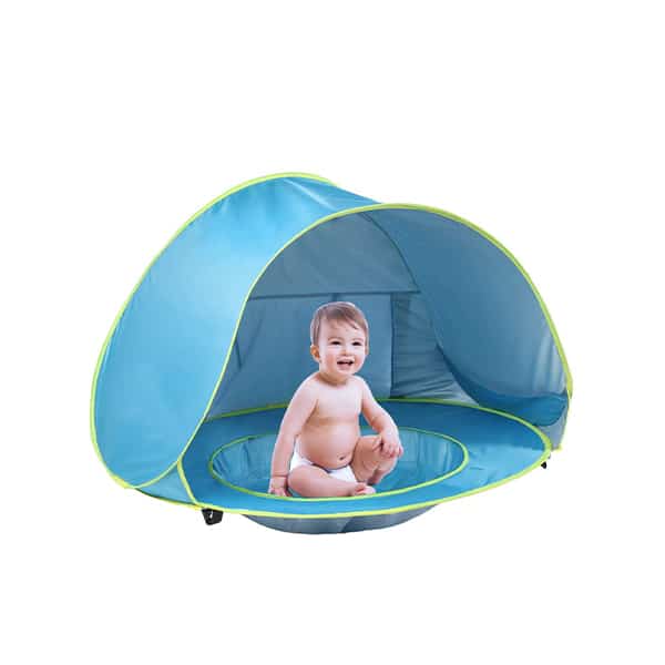 BabyTent, baby tent with UV protection and swimming pool