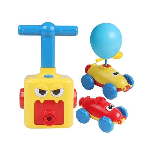 BalloonCar, a magical racing station powered by balloons