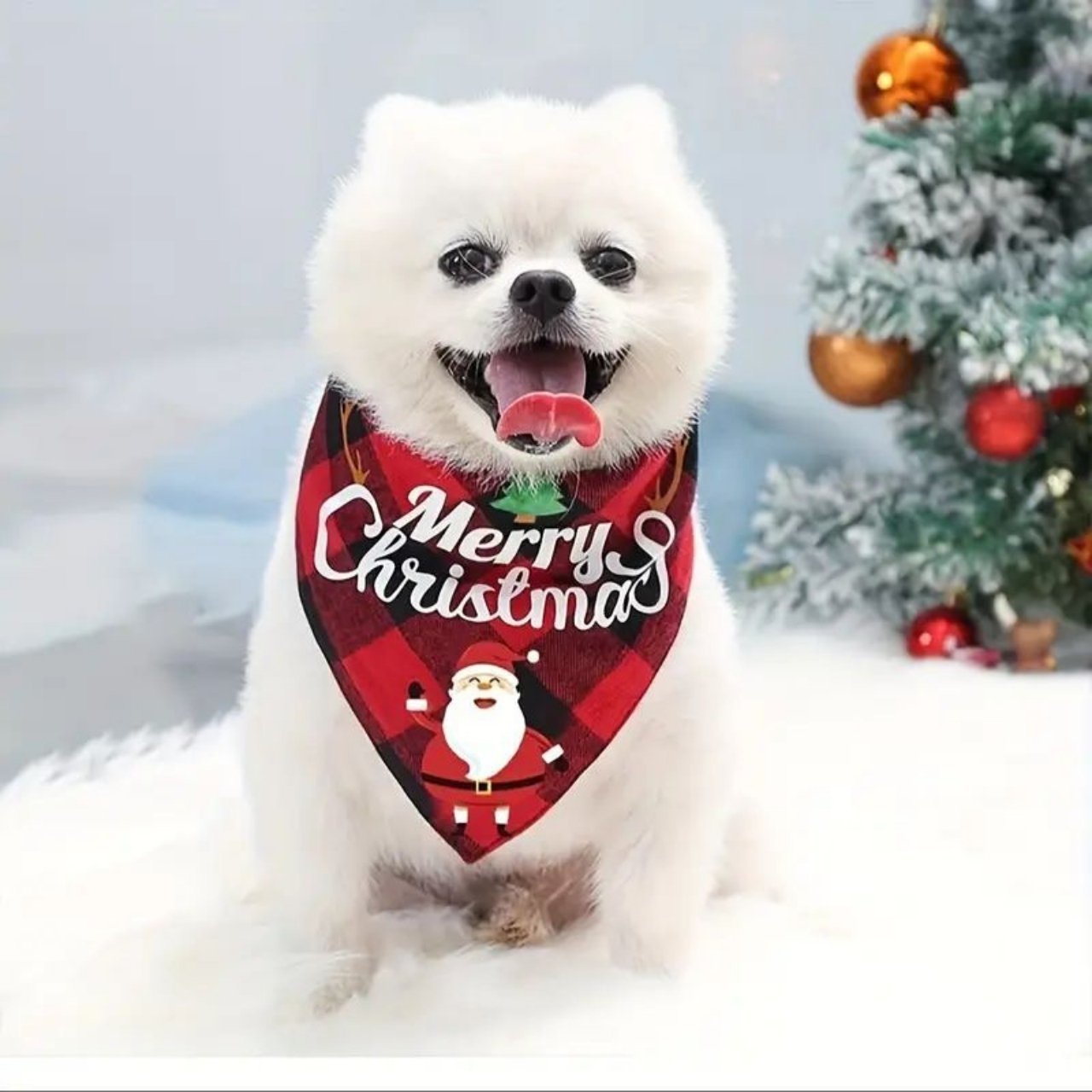 Bandana, the Christmas shawl for dogs - Image 5