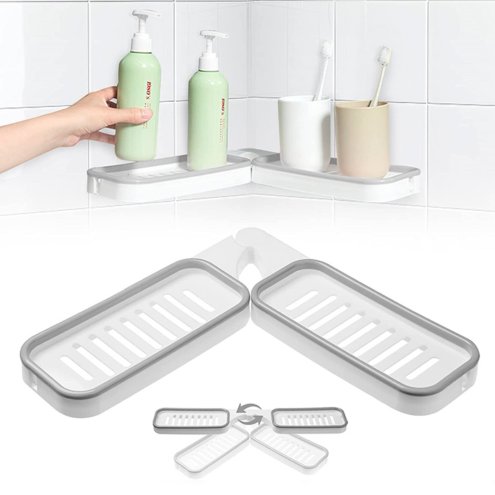BathroomShelf, bathroom shelf that can be installed at 90° or 180° - Image 5