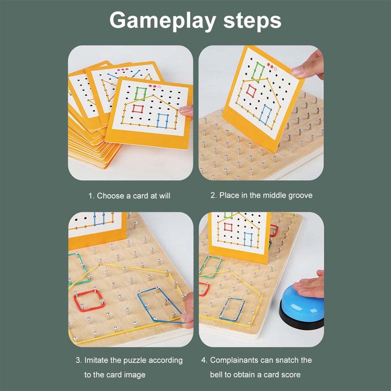 Battle, a geometry thinking game for 2 players