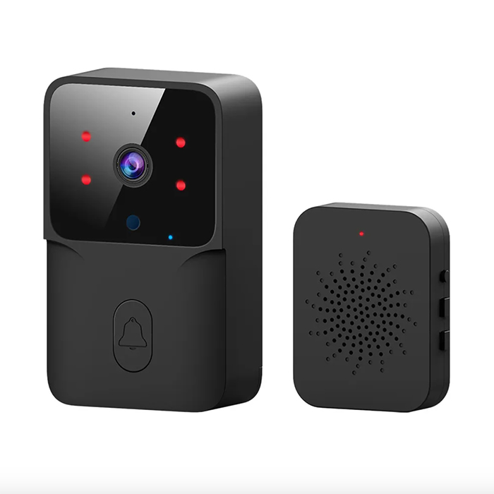 Bell, wireless doorbell with video, two-way sound and motion detector
