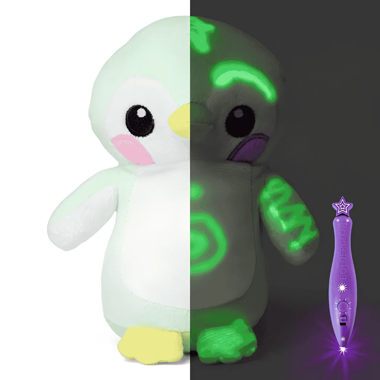 Glow-in-the-dark plush penguin, BestFriend - Image 2