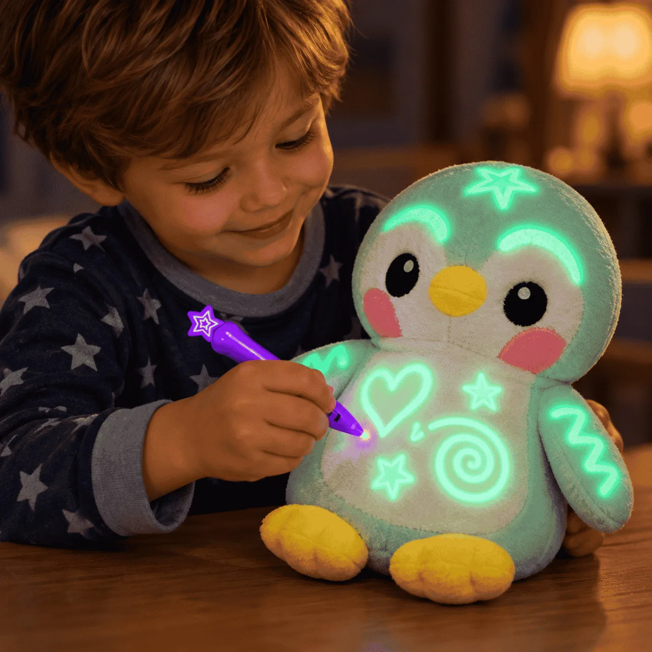 Glow-in-the-dark plush penguin, BestFriend - Image 5