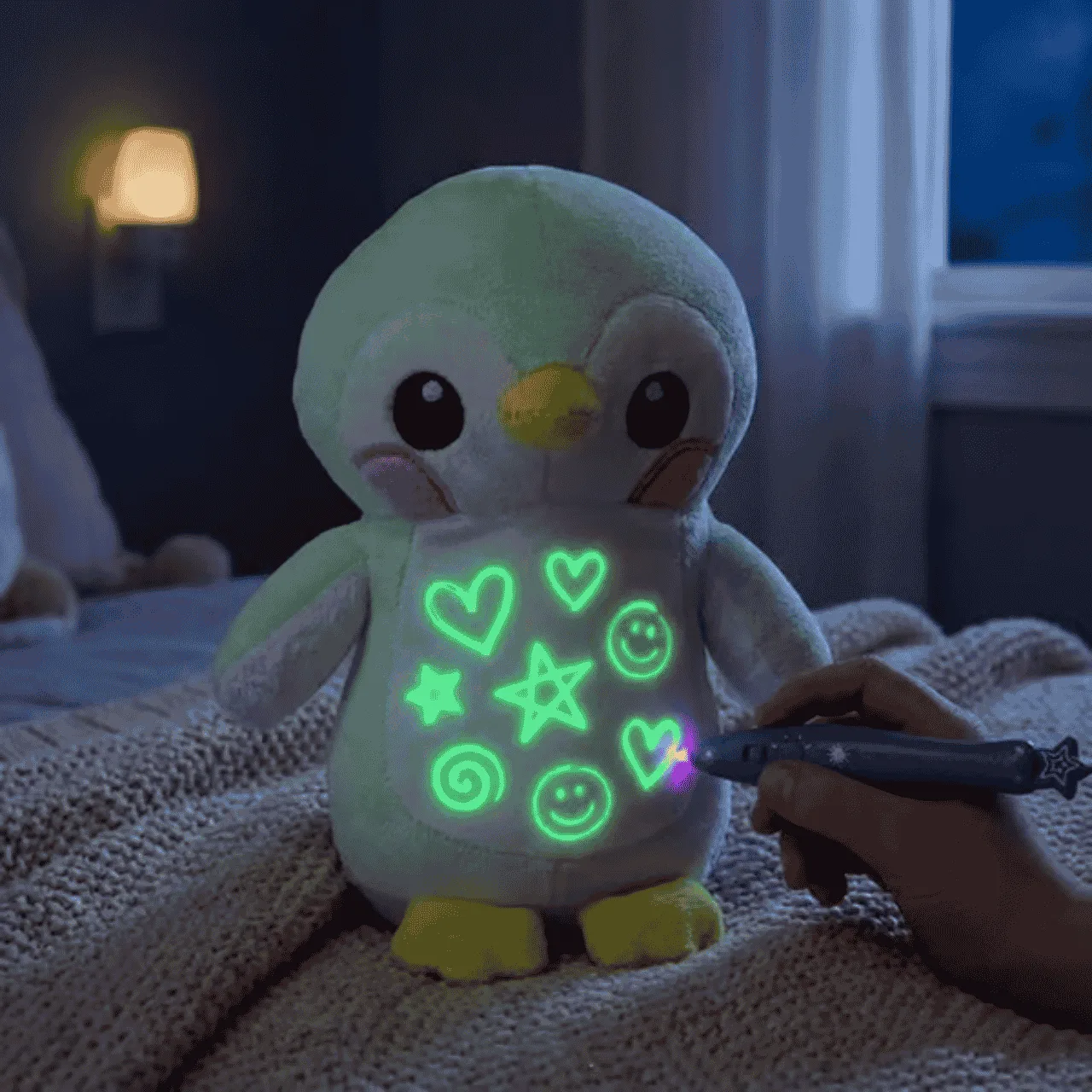 Glow-in-the-dark plush penguin, BestFriend - Image 6