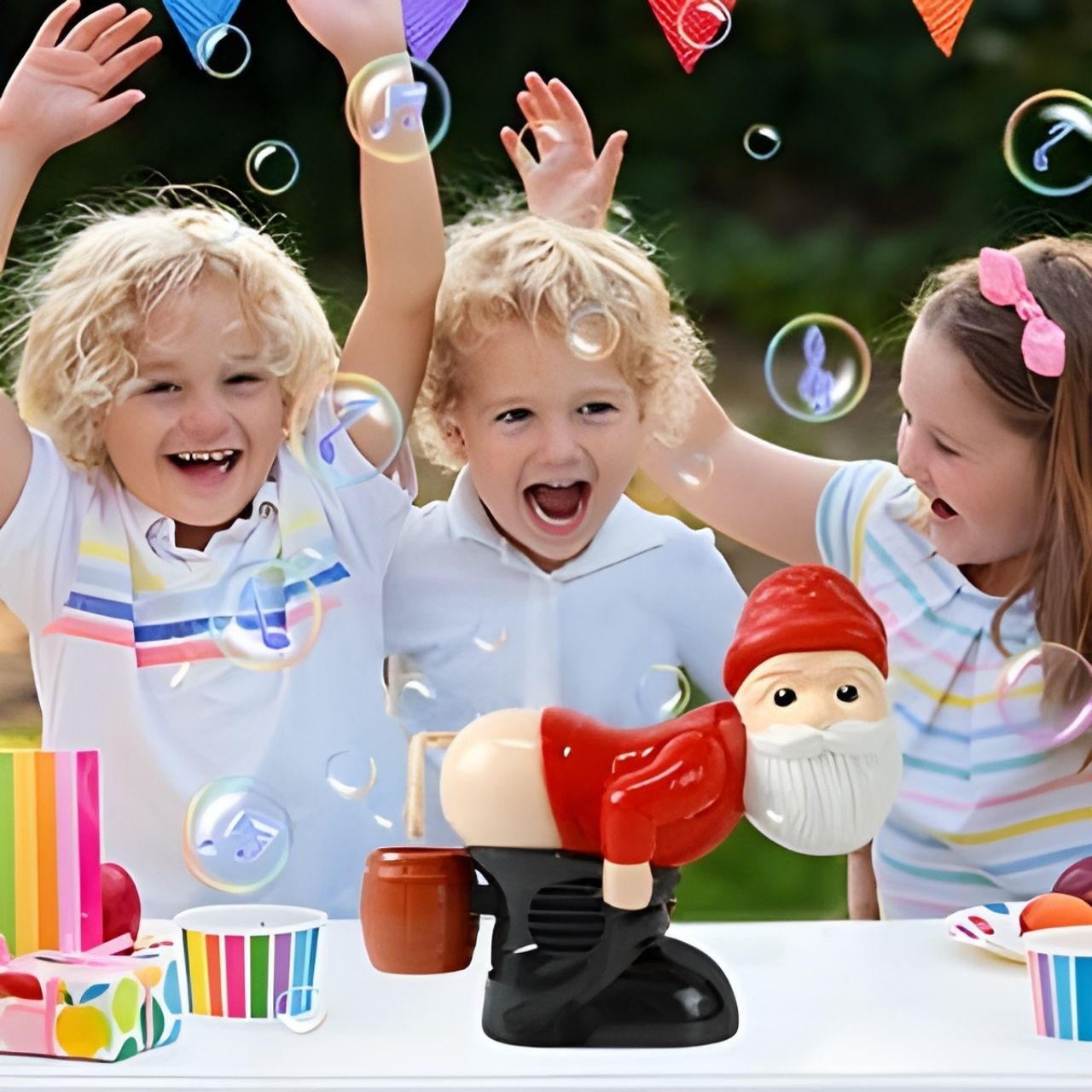 BlowSanta, Santa Claus soap bubble toy - Image 7