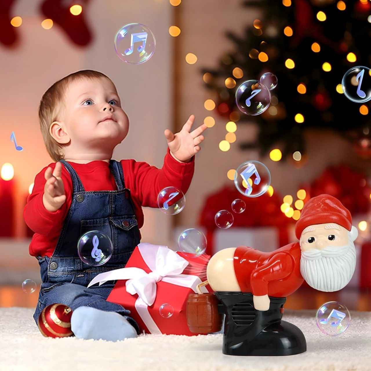 BlowSanta, Santa Claus soap bubble toy - Image 8