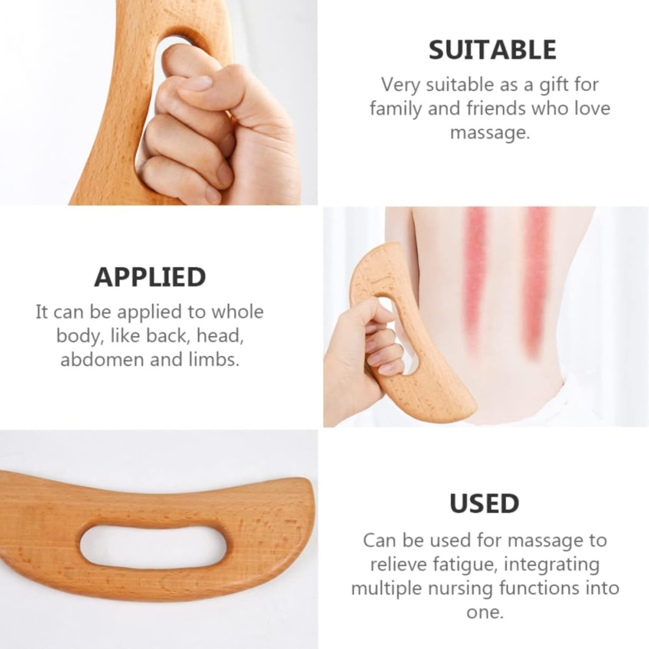 BodyGuaSha, a wooden massage tool for total body relaxation - Image 9