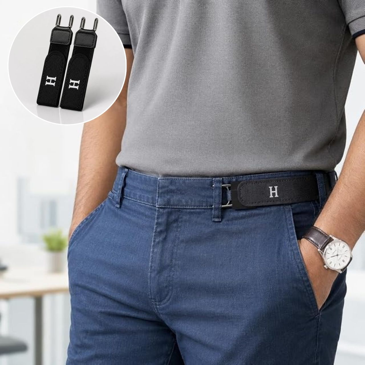 Buckle-free elastic belt, BuckBelt - Image 9