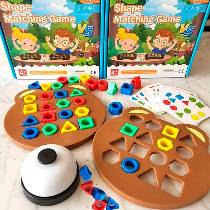 Didactic toys stimulate motor and cognitive skills, logical thinking and hand-eye coordination!