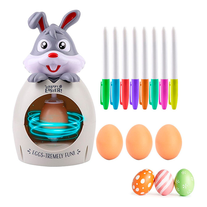 BunnyColor, plastic easter egg creation and colouring set