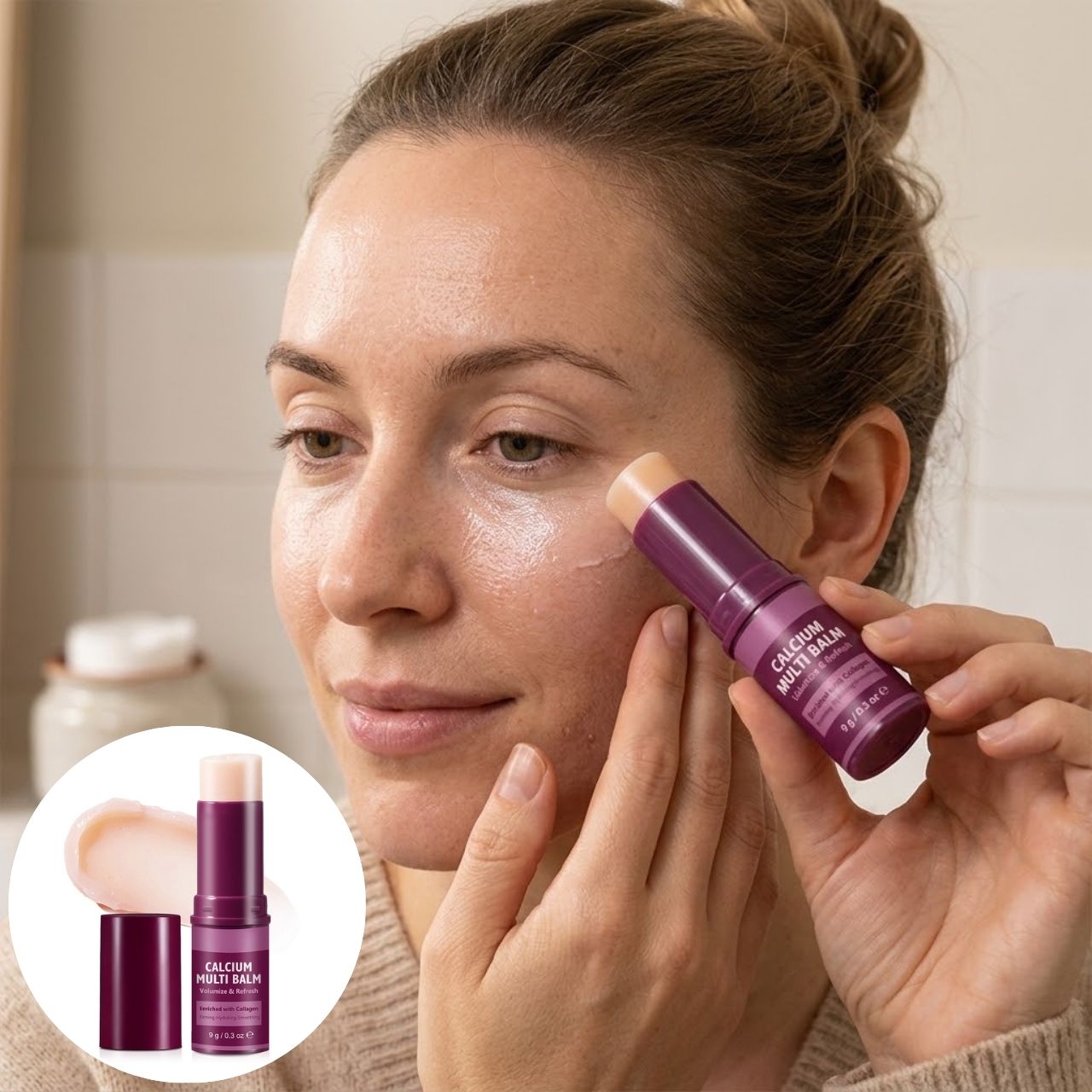 Calcium Balm Stick for Firmer Skin, CalciumBalm - Image 4