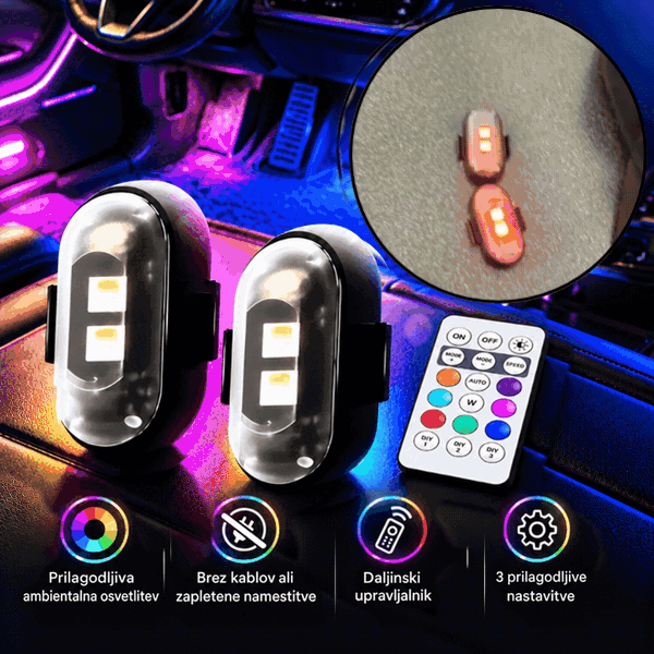 Ambient LED lighting for cars, CarAmbient