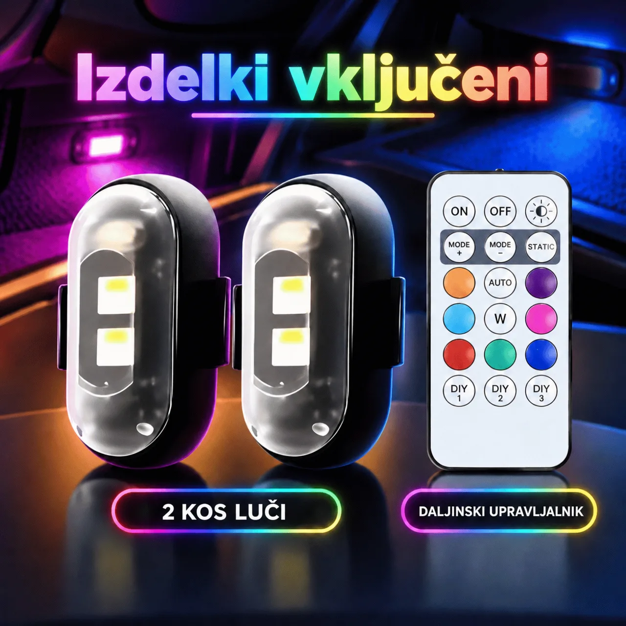 Ambient LED lighting for cars, CarAmbient - Image 2