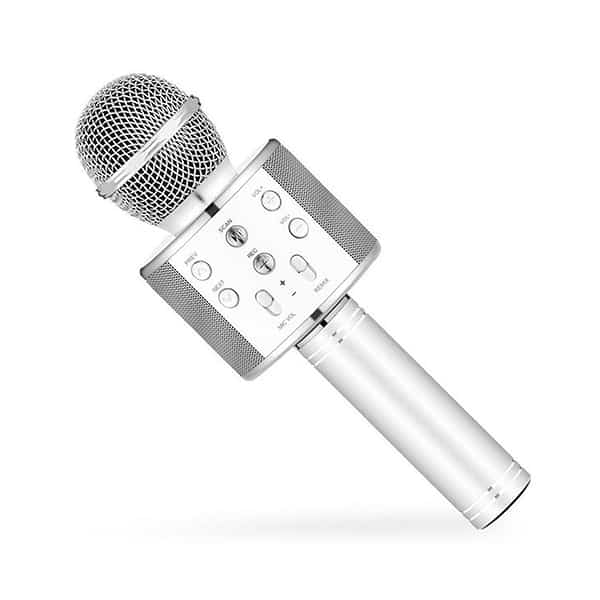 CaraokeStar, wireless microphone with speaker for karaoke