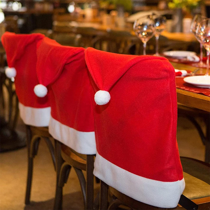ChairSanta, festive chair cover (4 pieces) - Image 3