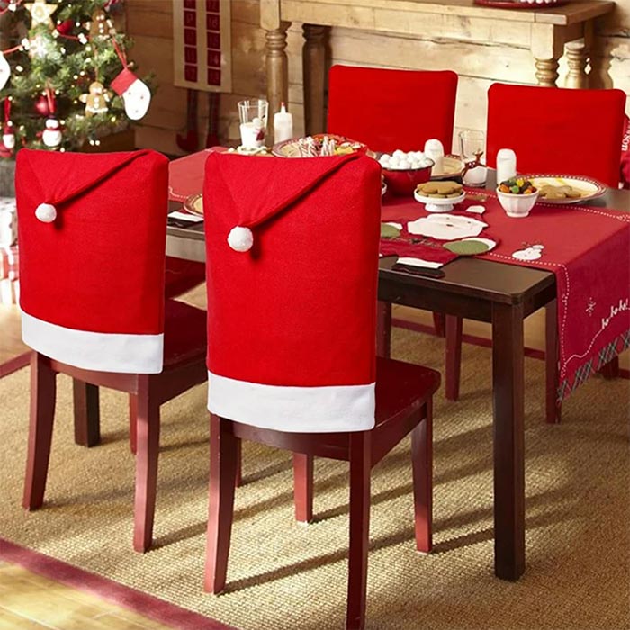 ChairSanta, festive chair cover (4 pieces) - Image 6