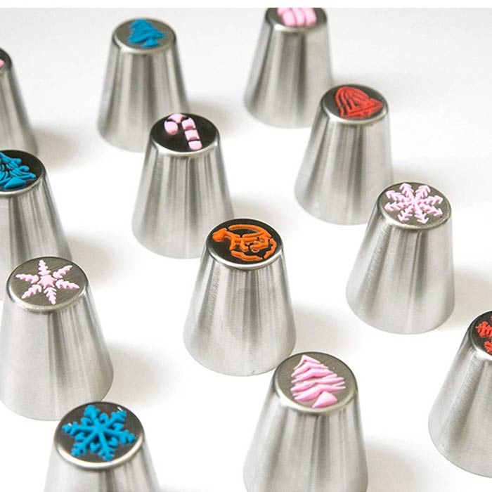 ChristmasNozzles, festive decoration of cakes and other desserts - Image 5