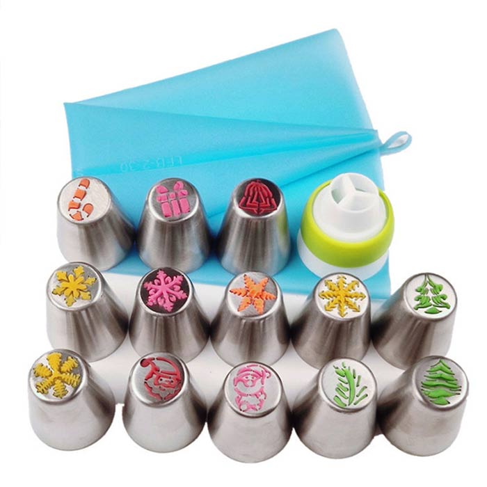 ChristmasNozzles, festive decoration of cakes and other desserts - Image 6