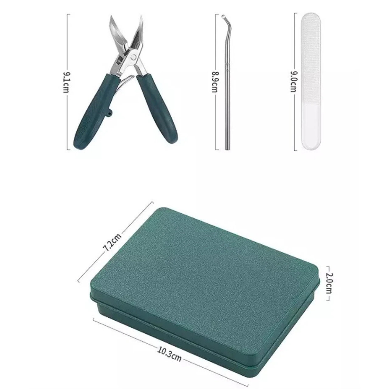 Clipper, 3-piece nail care set