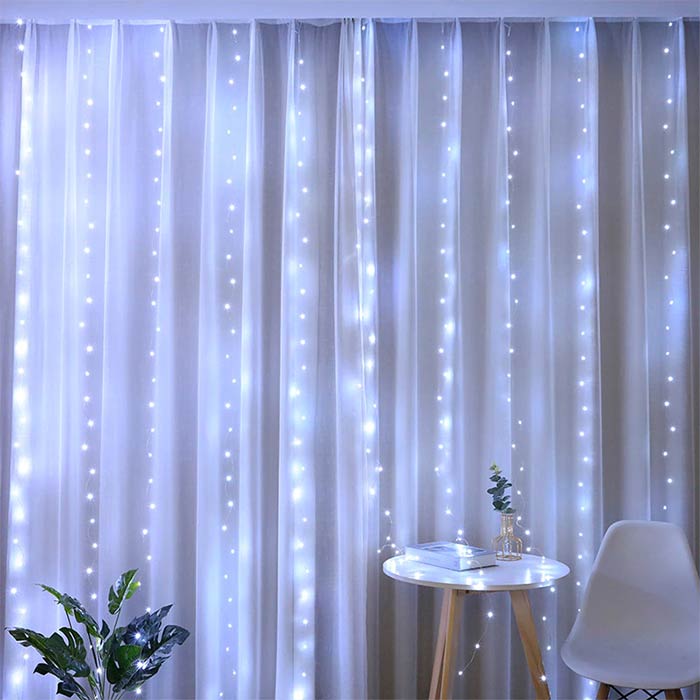 ColorfulCurtain, a light curtain with 300 coloured LED lights - Image 8