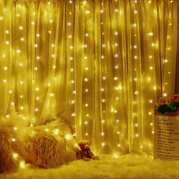 ColorfulCurtain, a light curtain with 300 coloured LED lights - Image 10