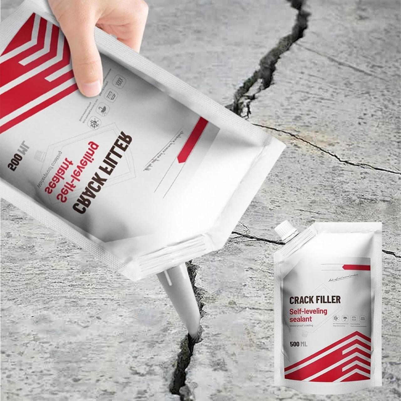 The compound effectively adheres to a wide range of materials - from concrete to wood - and allows for easy and quick sealing without the need for professional help.