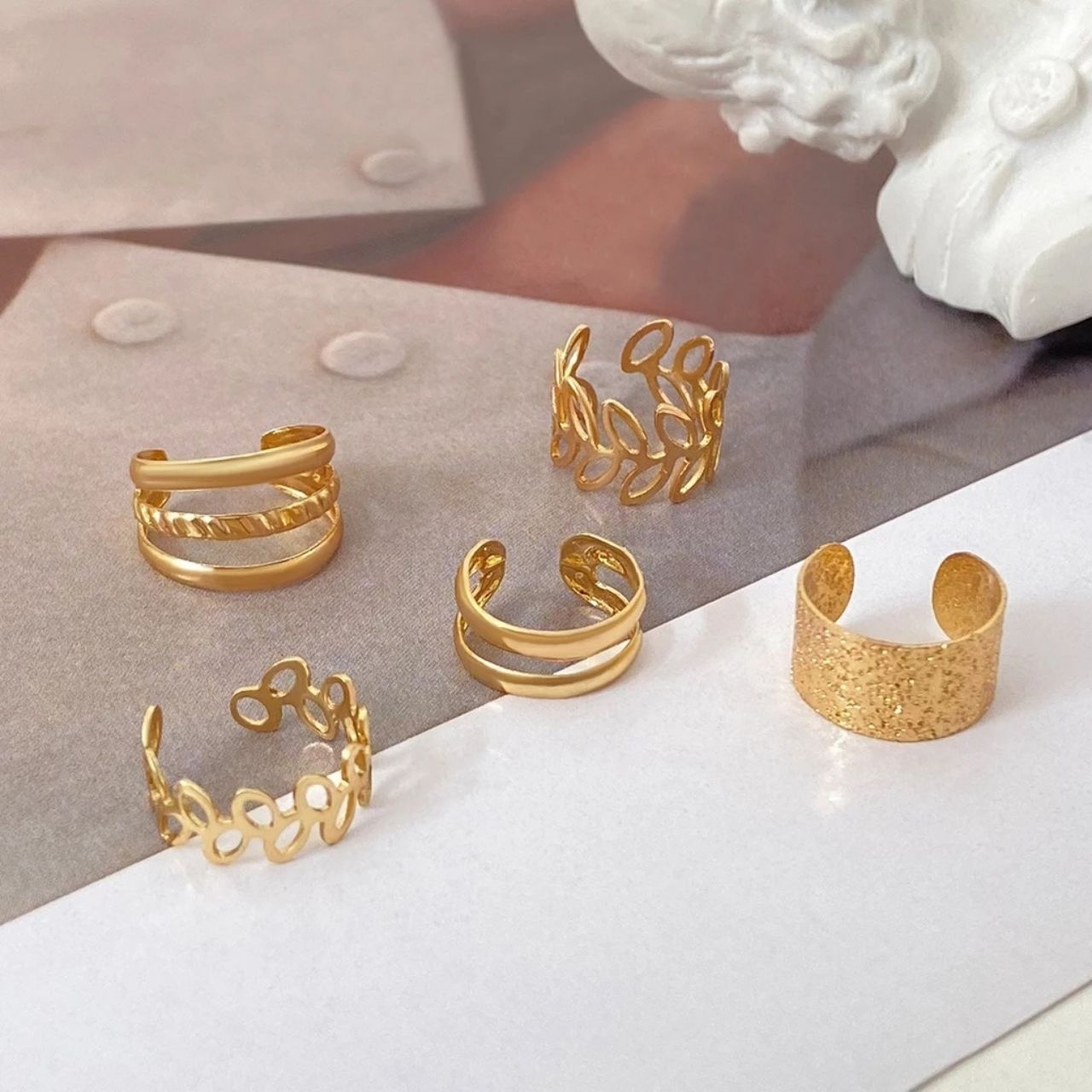 CuffEar, set of 5 non-piercing earrings - Image 7