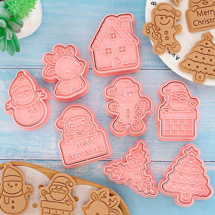 CutCookies, Christmas cookie moulds (8 cookie moulds) - Image 3