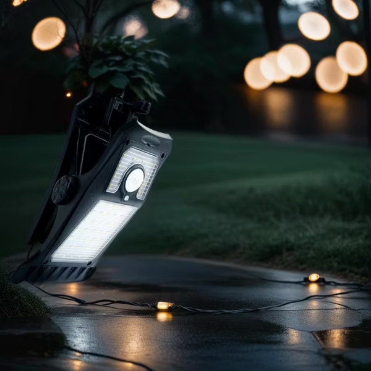 The IP65 waterproof design ensures reliable performance in any weather.