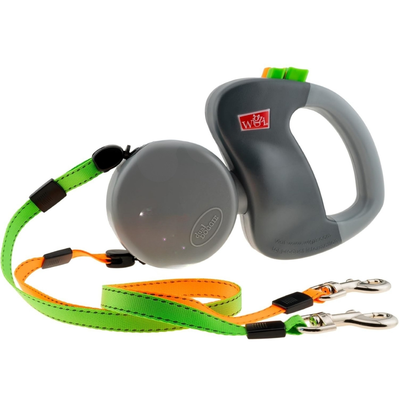 DoubleLeash, retractable leash for two dogs