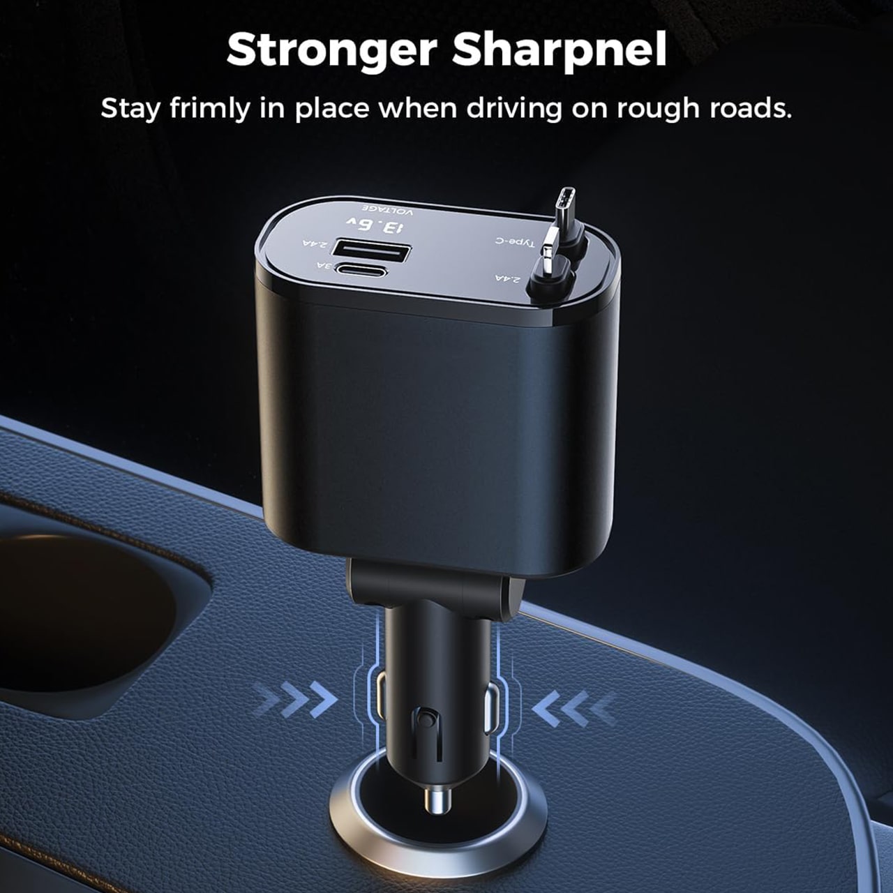 DualCharger, 4-in-1 car charger