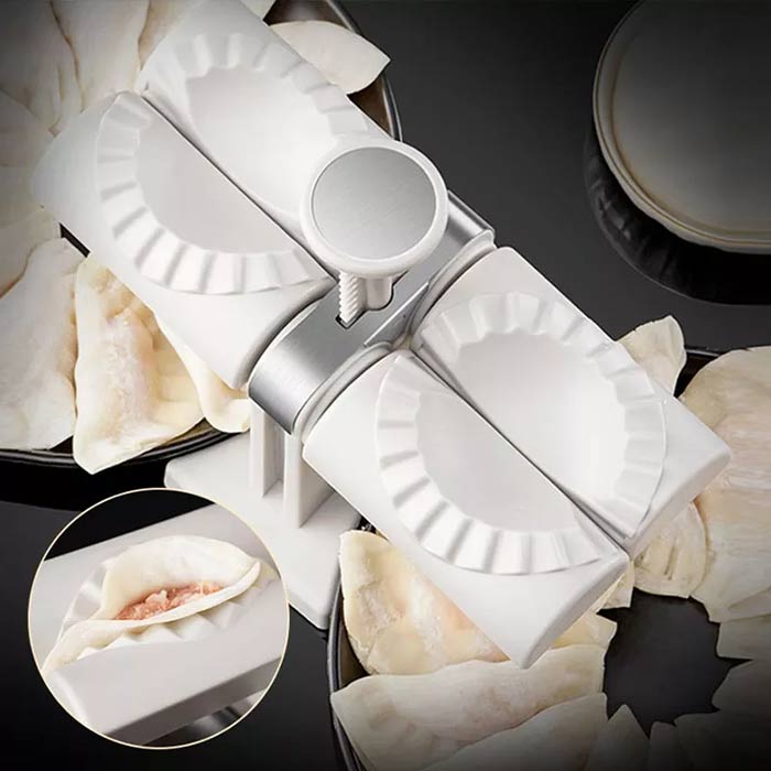 With this gadget you can shape 2 wraps at once!