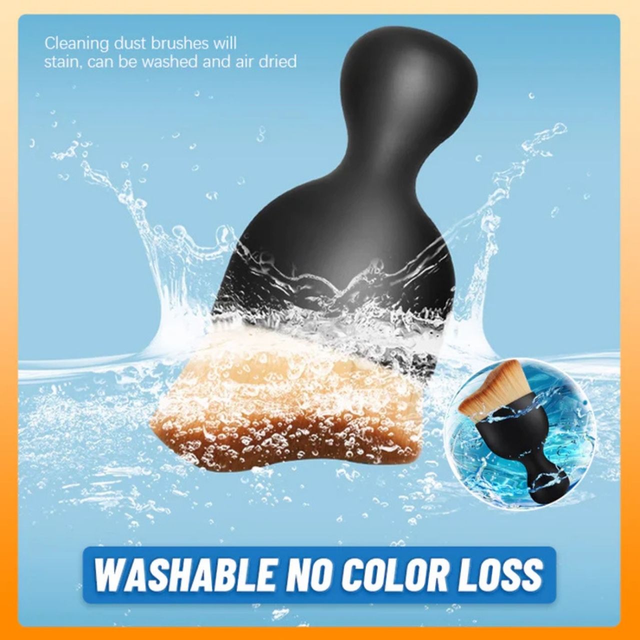 Suitable for dry and wet cleaning