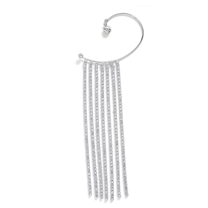 EarringCrystals, dangle earrings with crystals (1 piece)